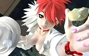 D animated shemale gets injection