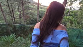 Fucked the Hottie Outdoors in the Middle of Nature
