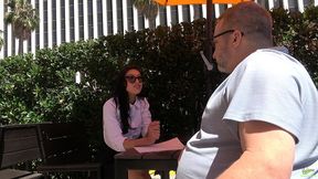pervy job interview with alexa chains