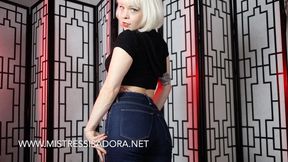 Mistress Isadora: Lure you with my Jeans