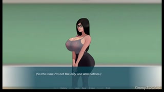 SexNote  -Ms. Mia part. 1 - Teasing her students whith fat pussy under her miniskirt and no bra