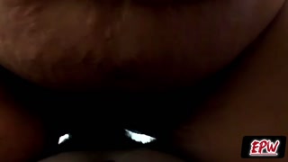 Kenyan Milf sucks BBC then rides it Hard taking creamie pie on her face