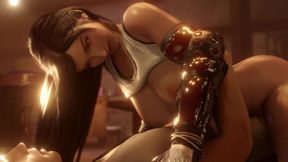 Tifa Lockhart & Jessie Rasberry Getting Fucked at the Same Time