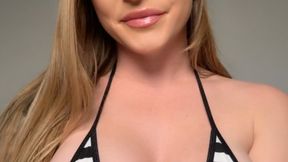 Hot blonde Titty denial Humiliation