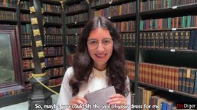 Botanist Girl in Glasses Wants to Fuck Instead of Reading Smart Books