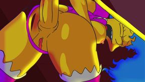 Marge Simpson Fools with the Neighbor When Her Husband Works