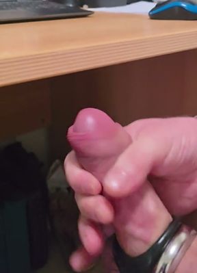 Permanently horny cock must be breastfed