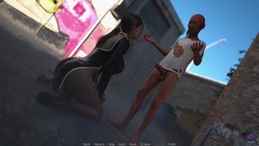 busty cheating wife fucked hard by a horny old man in public - the office