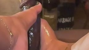 Onyx Black Nail Footjob (Side View) with SpoilGoddess_J