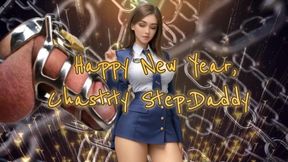 MISTRESS SHE: Happy New Year, Chastity Step-Daddy