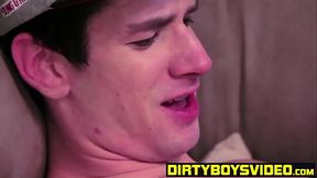 Hot Joshua O'_Brian and sexy Nathan Stratus banging hard