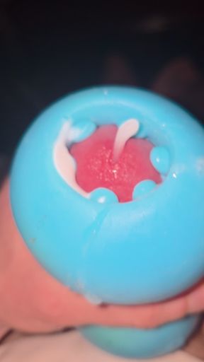 Cumshot closeup