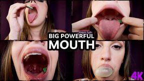 Ashlynn Taylor - "Big Powerful Mouth" Vore Gum Chewing & Mouth Tour - UHD 4K