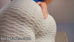 Little Sniffer POV Ass Worship Leggings Face Farts