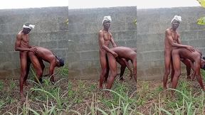 having sex with a farmer behind a poultry farm