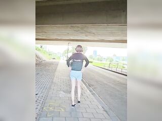 Annemieke Risky Flashing and Peeing