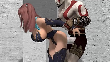 Honoka (DOA) X Kratos (GOW)