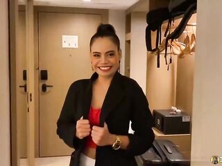 Johntronx - Quick Doggy position Action with an Incredible Oriental Amateur Hottie