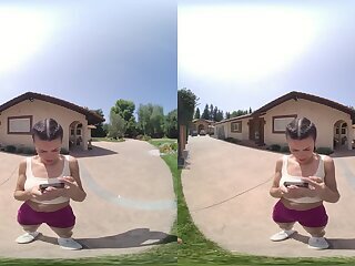 Kylie Rocket Takes A Wrong Turn And Turns Up The Heat In Her Sexy Workout Gear