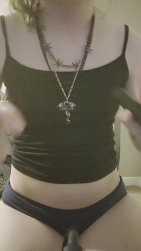 my first time masturbating with a vibrator ♡