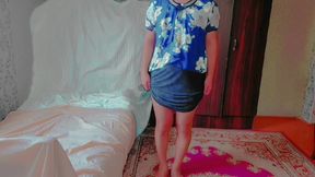 Adorable Sissy Adjusting Headband with Girly Giggle