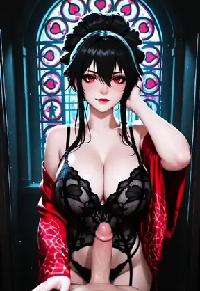 My ex takes control in this 3D anime scene