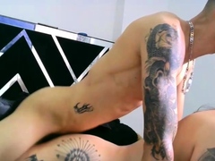 Gay Twinks Bareback With Snowballing