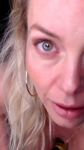 Oiled Up MILF Edges You Both &amp; Gives Multiple Cum Countdowns!   Clip 1