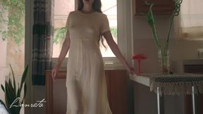 Trying on Sexy Outfits with Squirting Orgasm