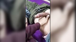 Hot homemade video of my straight friend pounding my ass with his big cock