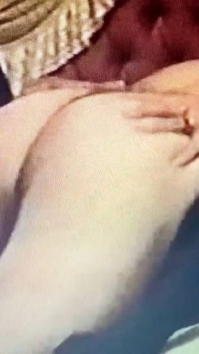 My wife Salina in private home video anniversary night   Clip 1