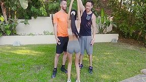 Cute Petite Teen 18+ Fucked By Two Huge Cocks