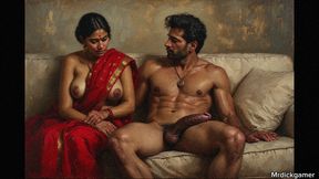 Kajal indian housewife getting fucked by big black dick in train