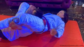 Anji vs Flavio - Mixed Wrestling HDWMV