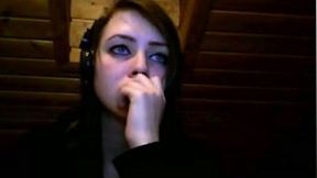 Kinky amateur cam slut showed me off her big boobies with nice nipples