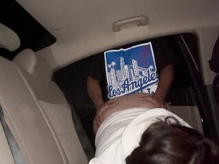 A quickie in the backseat