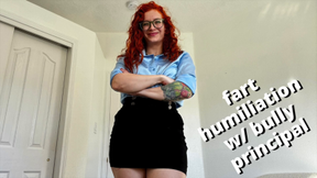 bully principal 8: sorority makes you their toilet and fart slave, panty humiliation, chastity