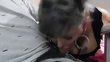 SHE IS SO BITCH THAT WHILE TALKING, SHE CANNOT STAY WITHOUT SUCKING YOUR COCK AND ASKS YOU TO FUCK HER ASS BECAUSE SHE CANNOT RESIST BEING FOR LONG WITHOUT GETTING FUCKED IN THE ASS