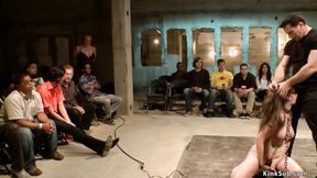 ”Bound hoe gets facial in public”