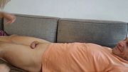 Snuggling Turns into Creampie with Stepmom