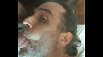 Whore White Trash American Slut Sucks Mexican Cock Hot Cum on my Face