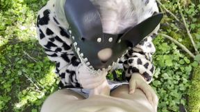 SHE gives me a BLOWJOB with BLOWDROPS in the FOREST ???????? – and then we get CAUGHT ????????