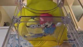 Goddess Gabbie21 Underglass (pov yellow dress) Unaware of Gamers