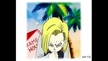 Dragon Ball Z - Android 8 sucking a penis/ Android 8 chupando um pau/ Android 8 chupando un pene