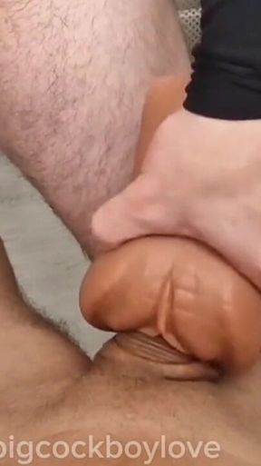 Hard Fucking of a Slut in the Pussy and Ass Until Cum in the Ass! Help with the Dick