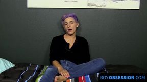 Skyler Williams' very cute pretty boy toy play time with fun surprises