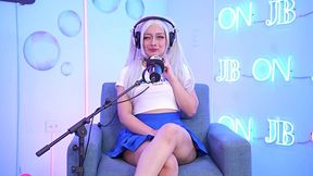 angelgates, a slutty cosplayer who squirts like crazy while masturbating her tight, soaking-wet pussy like a horny slut!