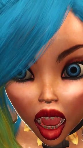 Beautiful female elf gets fucked by the big ogre in the dungeon