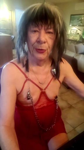 Diana and her earrings