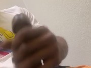 Globs and globs of SWEET MASTER BULLY COCK NECTAR WHO WANNA MEET ? More videos from the nastiest bbc
